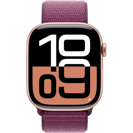 Смарт-часы Apple Watch S10 46 Rose Gold / Plum, S/L