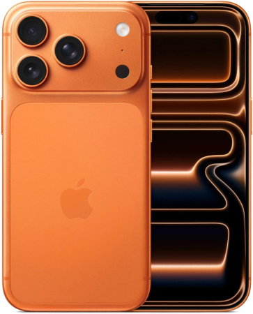 Смартфон Apple iPhone 17 Pro SIM+eSIM 256 ГБ, Cosmic Orange, HK