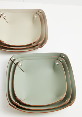 Корзина для хранения из искусственной кожи, LNALS-221-1/2/3