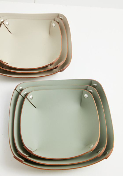 Корзина для хранения из искусственной кожи, LNALS-221-1/2/3