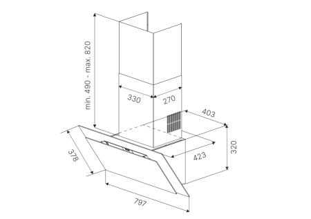 Вытяжка Kuppersbusch DW 8550.0 KSM