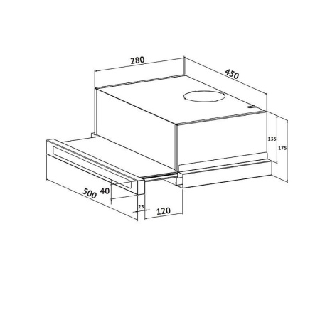 Вытяжка Korting KHP 5637 GNX