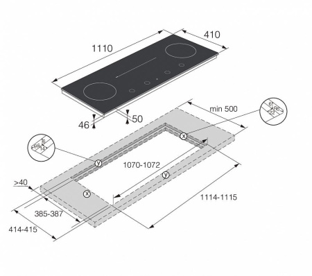 Индукционная варочная панель Asko HID 144 MFC