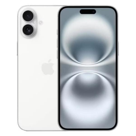 Смартфон Apple iPhone 16 Plus SIM+eSIM 256 ГБ, White, AE