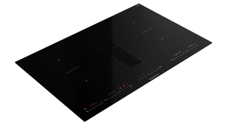 Индукционная варочная панель с вытяжкой Kuppersbusch KMI 8590.0 SR