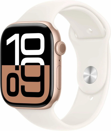 Смарт-часы Apple Watch S10 46 Rose Gold, M/L