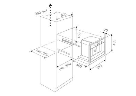 Кофемашина зерновая Kuppersbusch CKV 6800.0 S2
