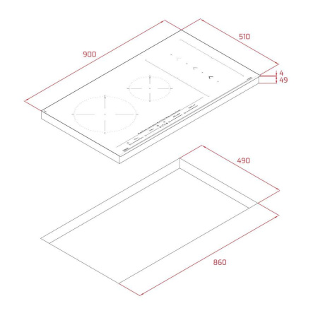 Индукционная варочная панель Teka IZS 96700 MST BLACK
