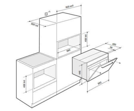 Духовой шкаф - пароварка De Dietrich DKR7580X