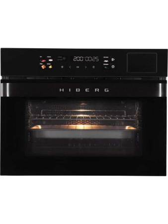 Духовой шкаф - пароварка HIBERG S-VMF 5515 B SMART