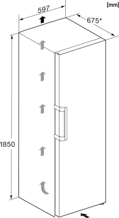 Холодильная камера Miele KS 4383 DD ws