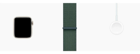 Смарт-часы Apple Watch SE 44 Starlight / Lake Green, S/L