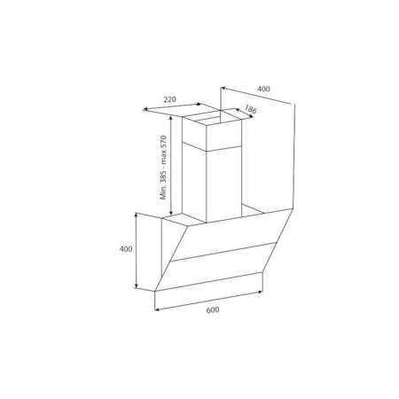 Вытяжка Korting KHC 65070 GB
