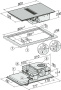 Индукционная варочная панель с вытяжкой Miele KMDA 7272 FL-U