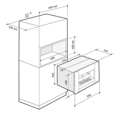 Кофемашина зерновая De Dietrich DKD7400A
