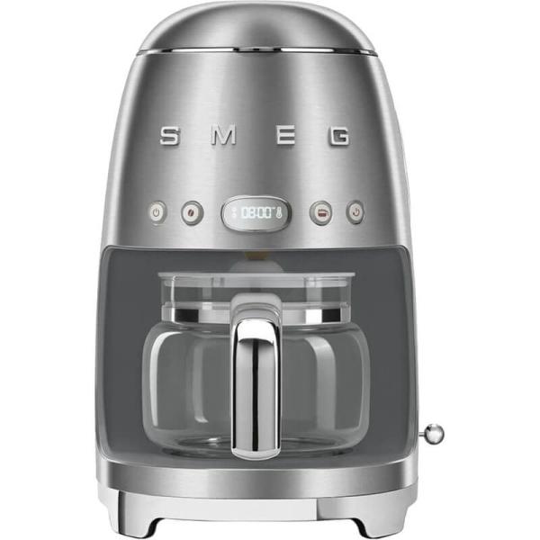 Капельная кофеварка Smeg DCF02SSEU матовая нержавеющая сталь