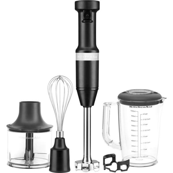 Погружной блендер KitchenAid / 5KHBV83EBM черный матовый