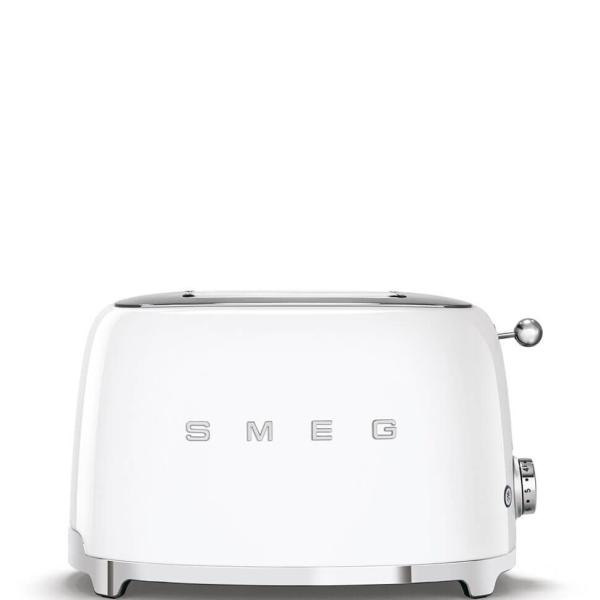 Тостер на 2 ломтика Smeg TSF01WHEU