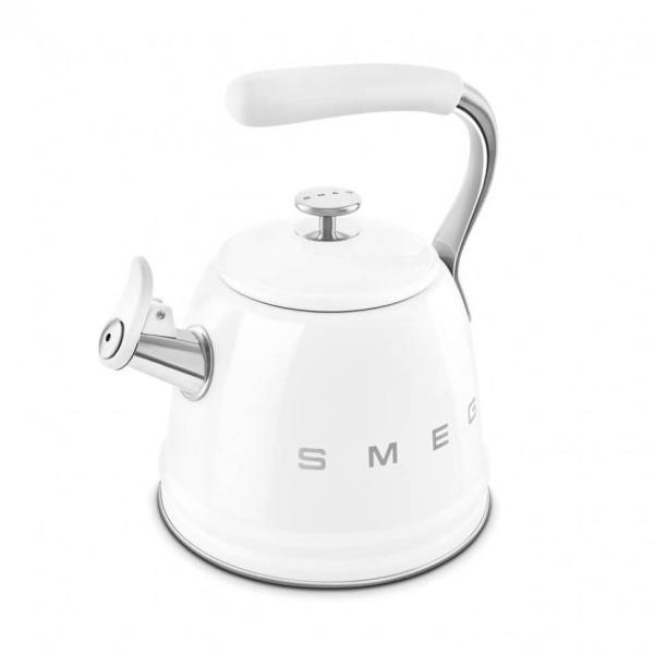 Чайник со свистком Smeg CKLW2001WH