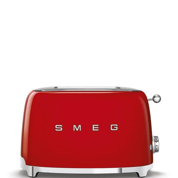 Тостер на 2 ломтика Smeg TSF01RDEU