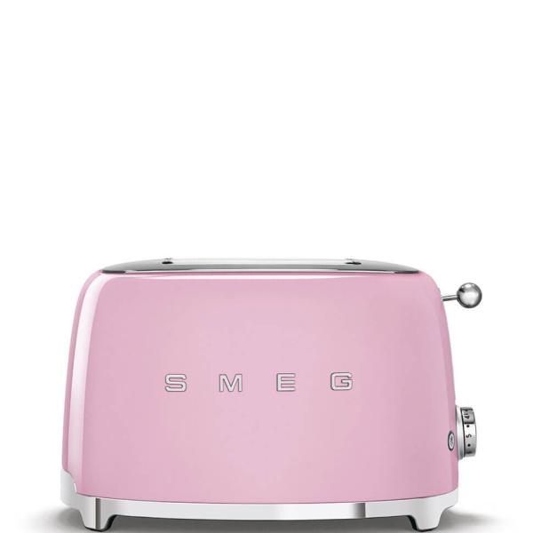 Тостер на 2 ломтика Smeg TSF01PKEU