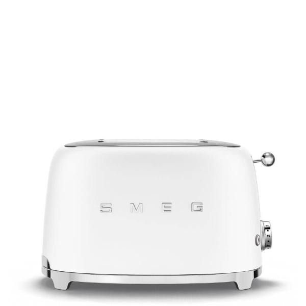 Тостер на 2 ломтика Smeg TSF01WHMEU
