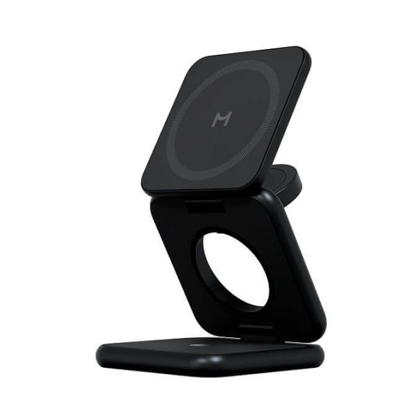 Зарядная станция Magssory Fold Pro 3 в 1 Black