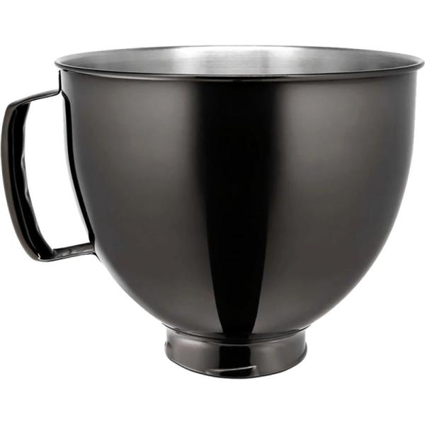 Чаша 4.8 л стальная с PVD покрытием KITCHENAID 5KSM5SSBRB сияющий черный