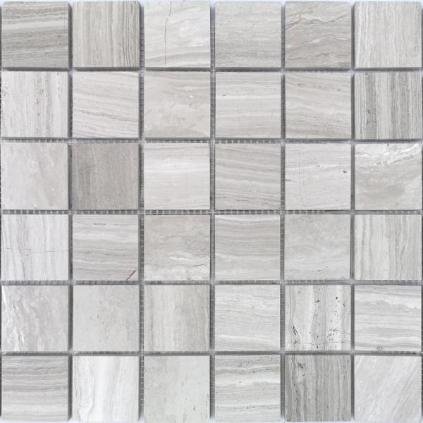 Caramelle Pietrine Travertino Silver Mat 48x48