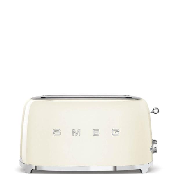 Тостер на 4 ломтика Smeg TSF02CREU