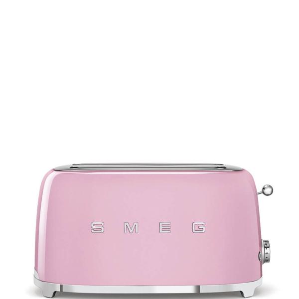 Тостер на 4 ломтика Smeg TSF02PKEU