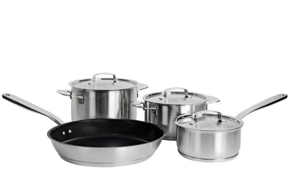 KMTS 5704-2 | Комплект посуды All Steel с логотипом Miele (4 предмета)